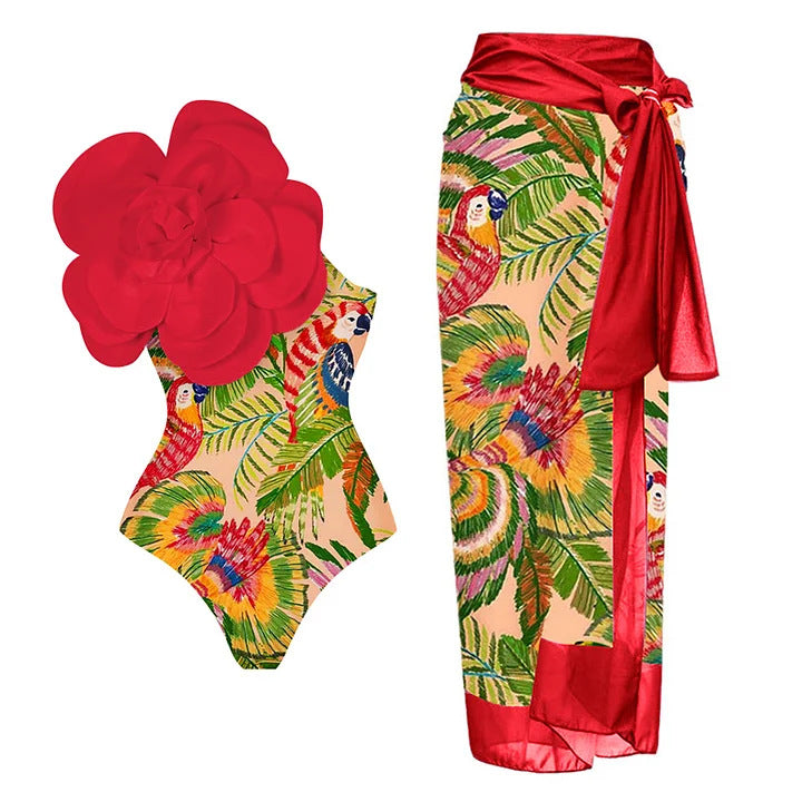 Damen One-Piece Badeanzug Echo Archiv