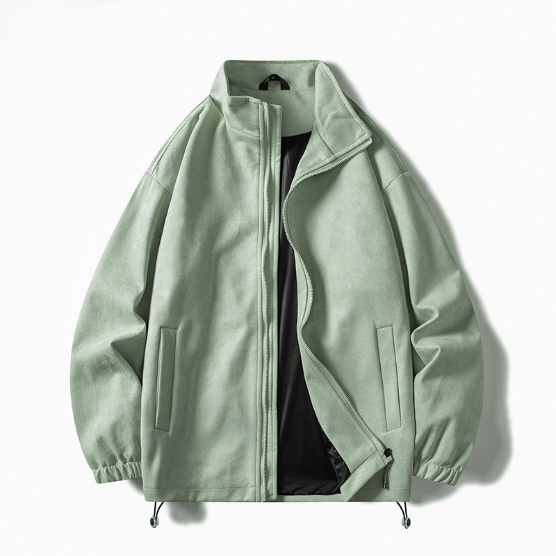 Herren Fleecejacke mit elastischen Bündchen und praktischen Taschen Echoarchiv