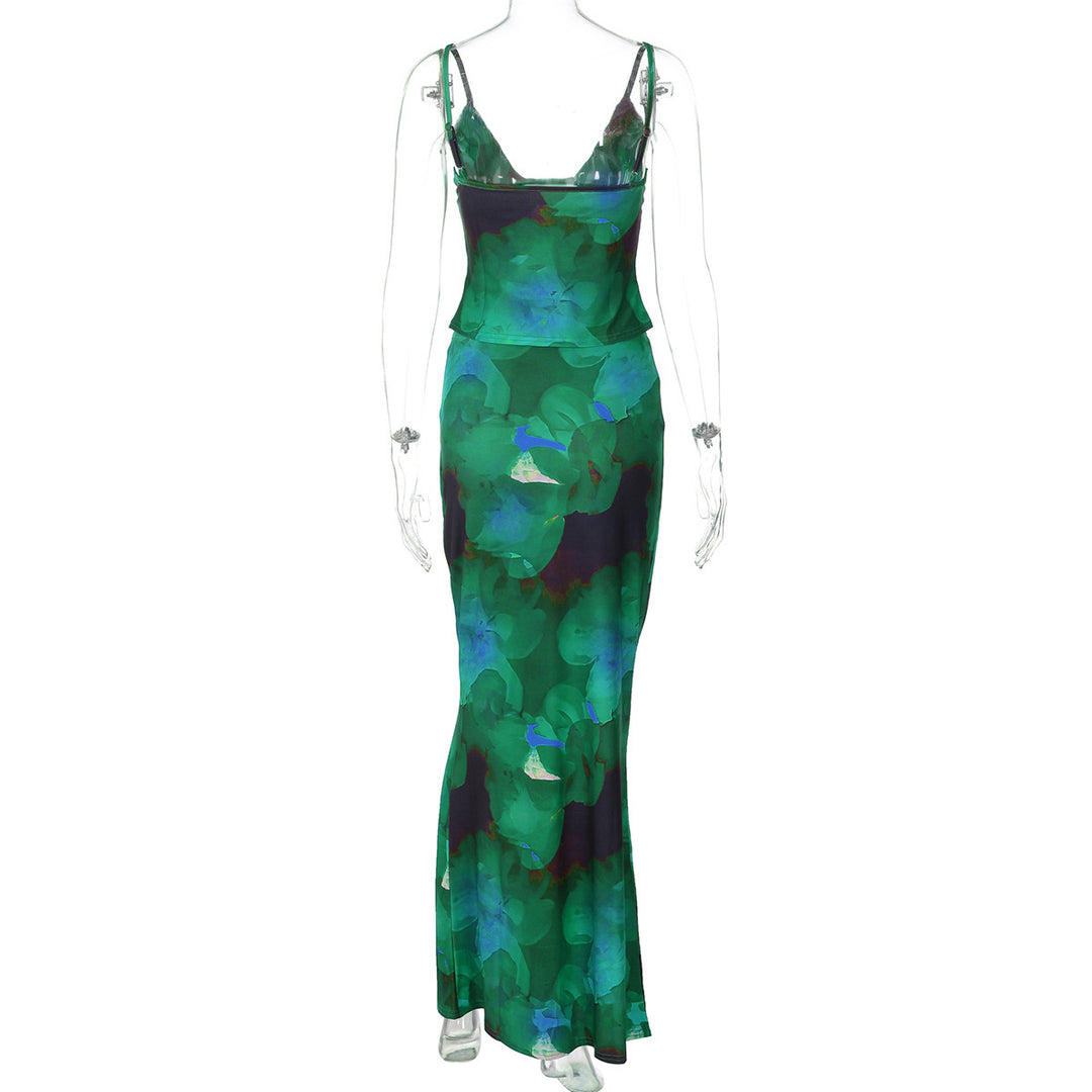 Damen Elegantes und figurbetontes Leopardenset Echo Archiv