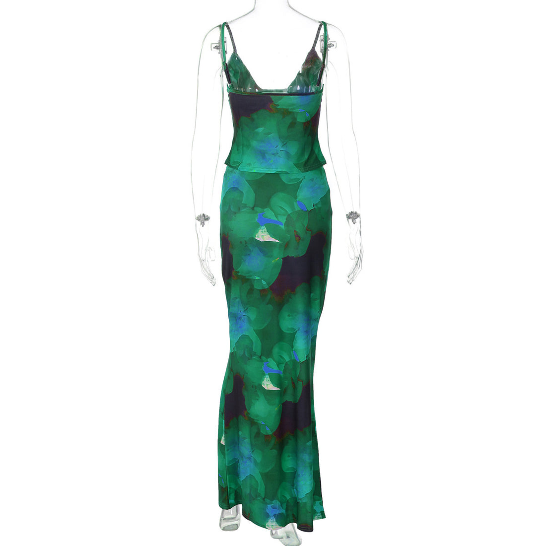Damen Elegantes und figurbetontes Leopardenset – Valéora