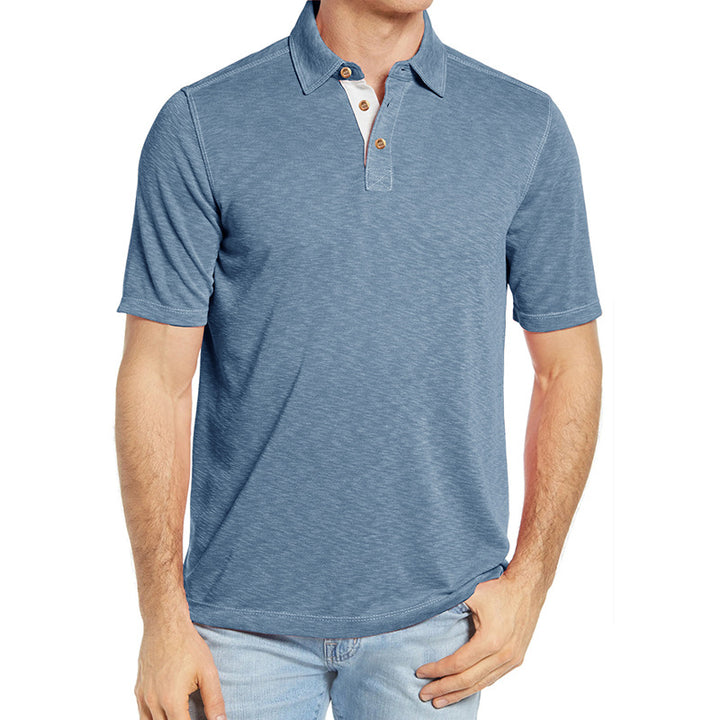 Herren Poloshirt mit modernem Kragen Echoarchiv