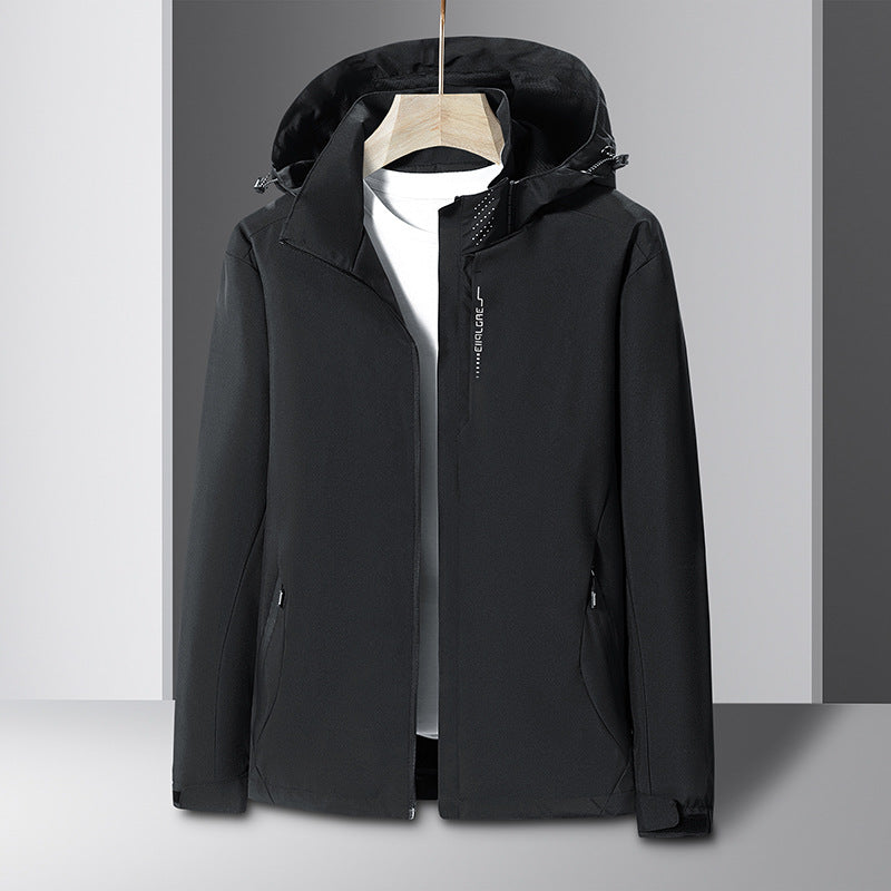 Herren Leichte und wasserabweisende Outdoor-Jacke Echo Archiv