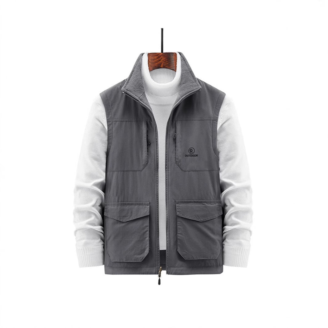 Herren Robuste Funktionsweste mit vielen Taschen Echo Archiv