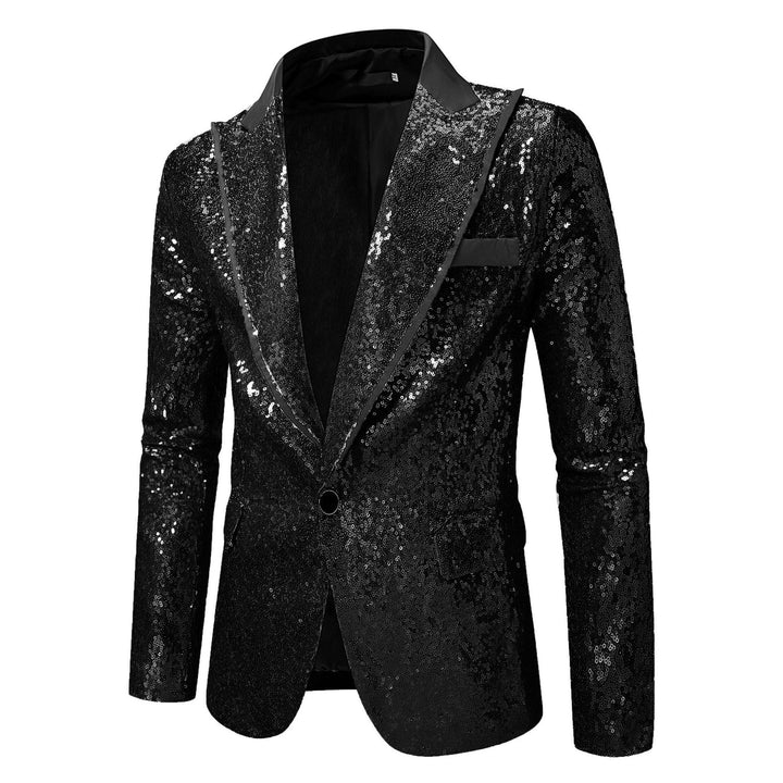 Herren Pailletten Blazer im eleganten Schnitt Echoarchiv