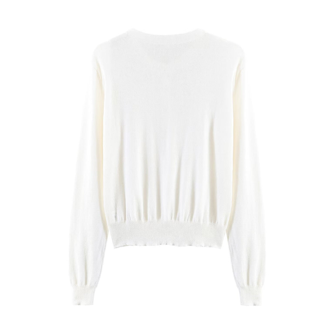 Damen Feiner Strickpullover mit Henley-Knopfleiste, V-Ausschnitt und gerafftem Bund Echo Archiv
