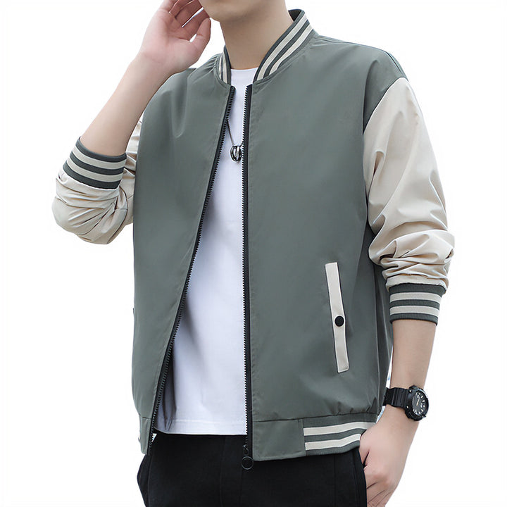 Herren Sportliche Übergangsjacke mit hohem Stehkragen Echo Archiv 1788241839