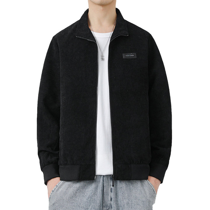 Herren Lässige Cordjacke Echo Archiv