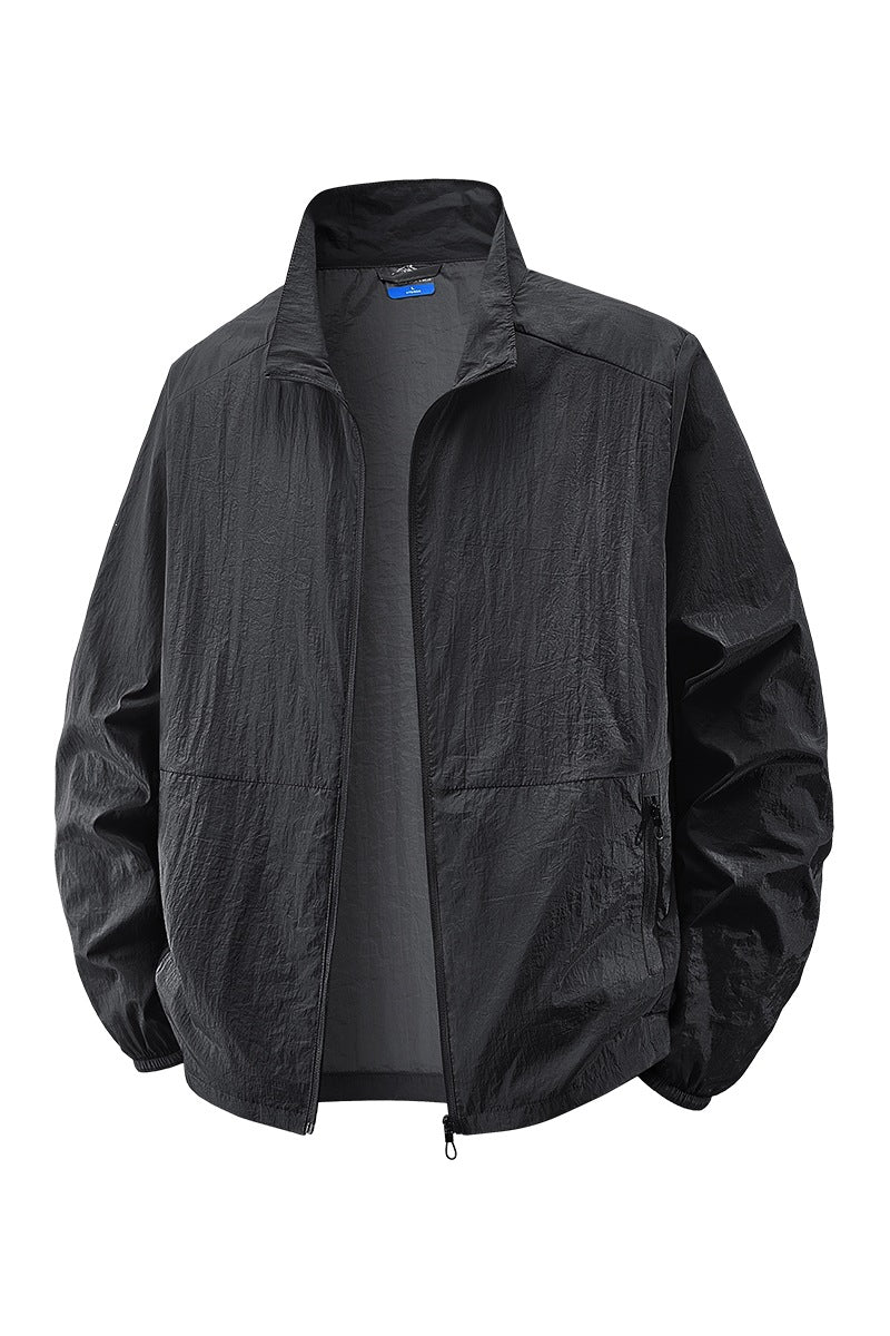 Herren Leichte Windbreaker Jacke Echo Archiv
