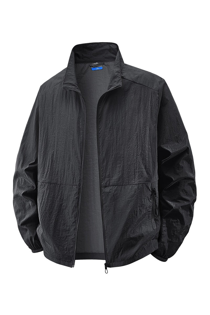 Herren Leichte Windbreaker Jacke Echo Archiv