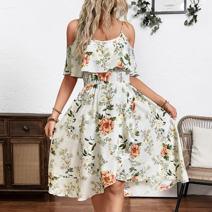 Damen Verspieltes Blumen-Überwurfkleid Echo Archiv