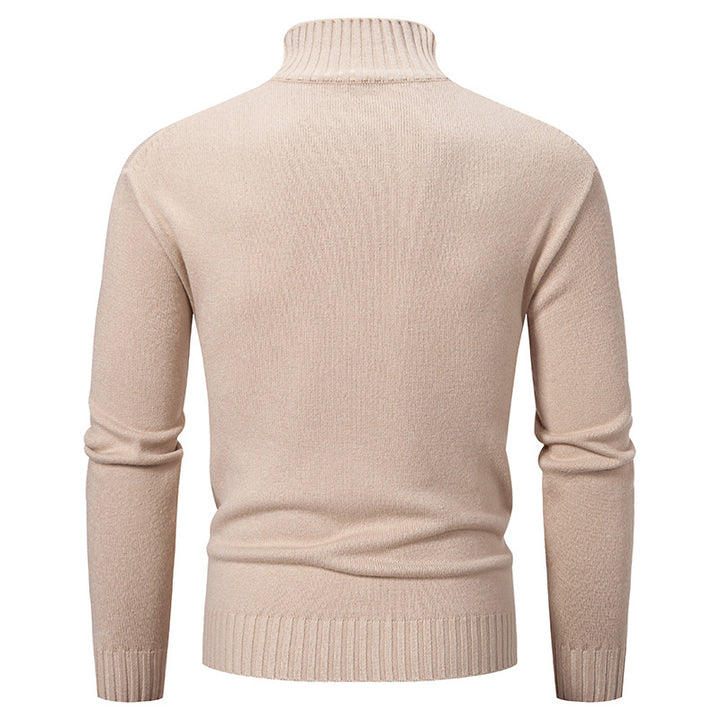 Herren Rollkragenpullover aus grobem Strick Echoarchiv