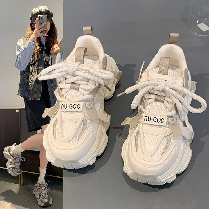 Damen Atmungsaktive Sneakers mit innovativem Schnürsystem Echo Archiv