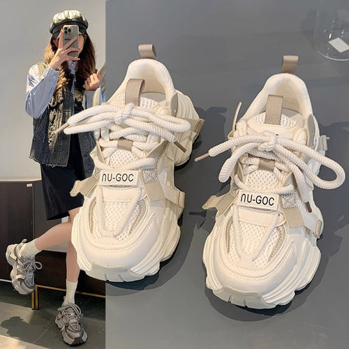 Damen Atmungsaktive Sneakers mit innovativem Schnürsystem Echo Archiv