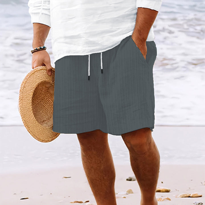Herren Bade- und Freizeitshorts mit elastischem Bund und praktischen Seitentaschen Echoarchiv