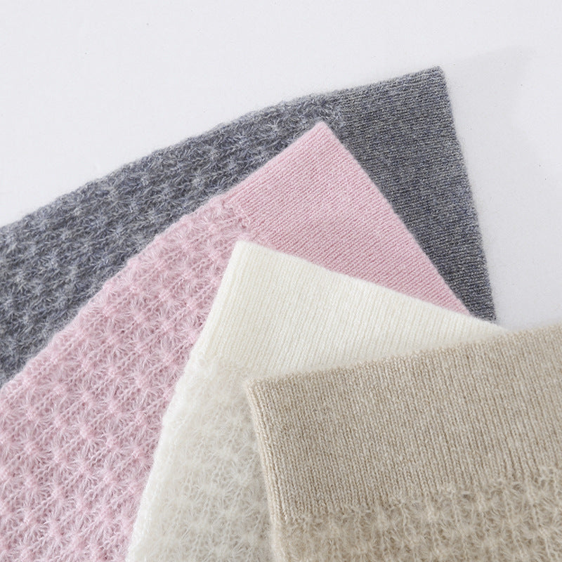 Damen Kurzärmeliges Feinstrickshirt mit Ajourstruktur und geripptem Saum Echo Archiv