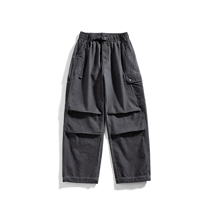 Herren Relaxed Cargo-Hose mit elastischem Bund, Lagen-Paneelen und Utility-Taschen Echo Archiv