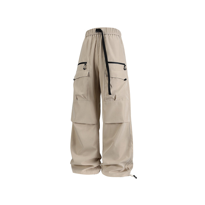Herren Weite Utility-Cargohose mit verstärkten Kniepassen, Zipper- und Klappfächern Echo Archiv