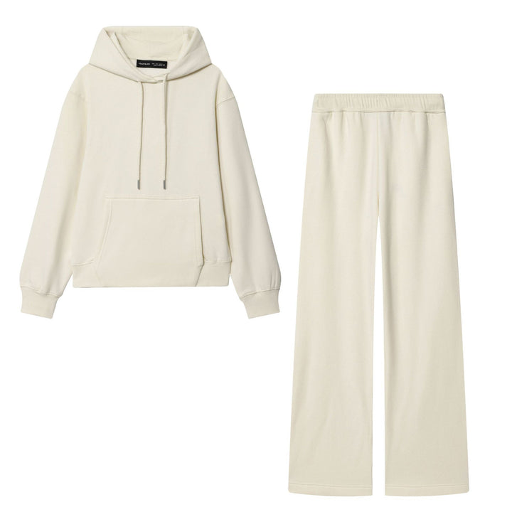 Damen nan Lounge‑Set mit Oversize Hoodie und weitem Sweatpant‑Hose Echo Archiv