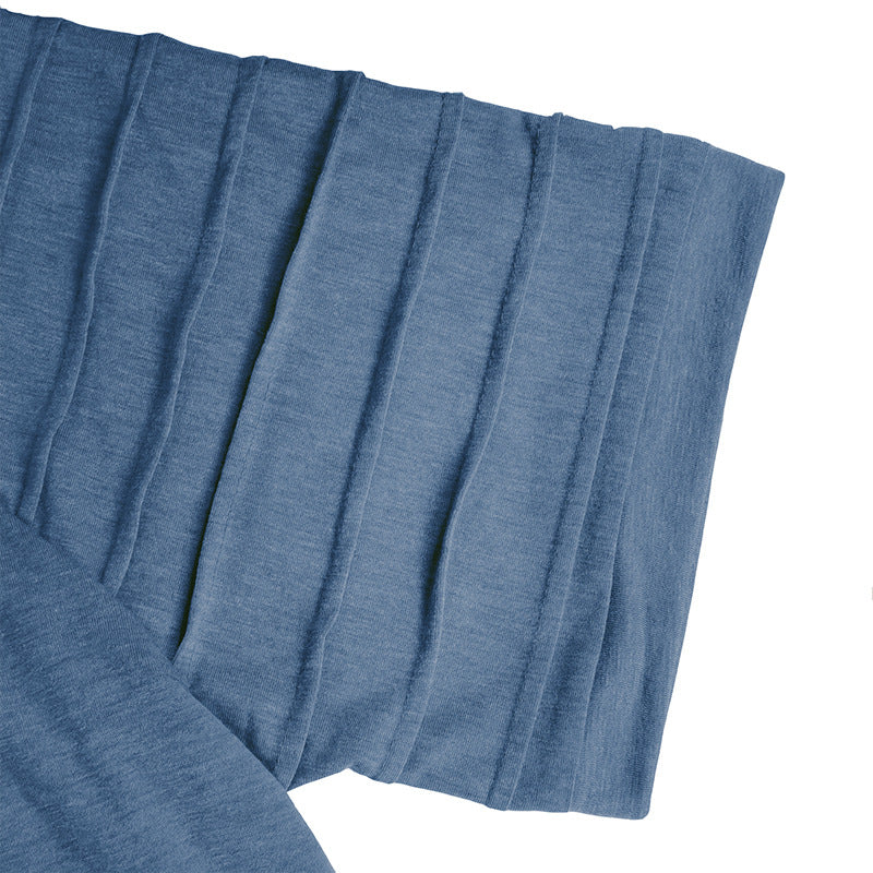 Herren Poloshirt mit gesteppten Ärmeln und modischen Knopfdetails Echoarchiv