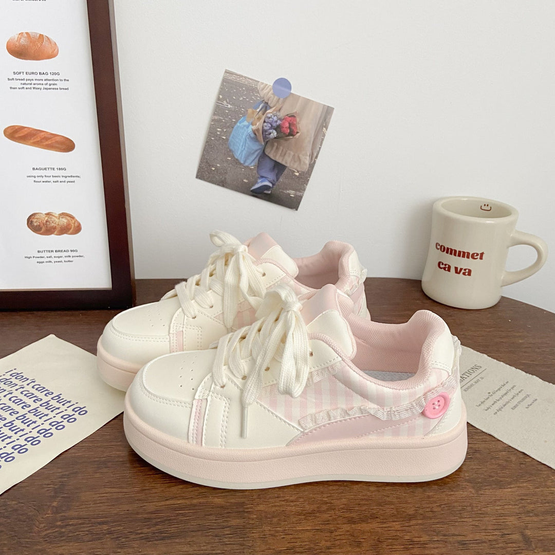 Damen Sneakers mit verspielten Karomustern und dämpfender Sohle Echo Archiv