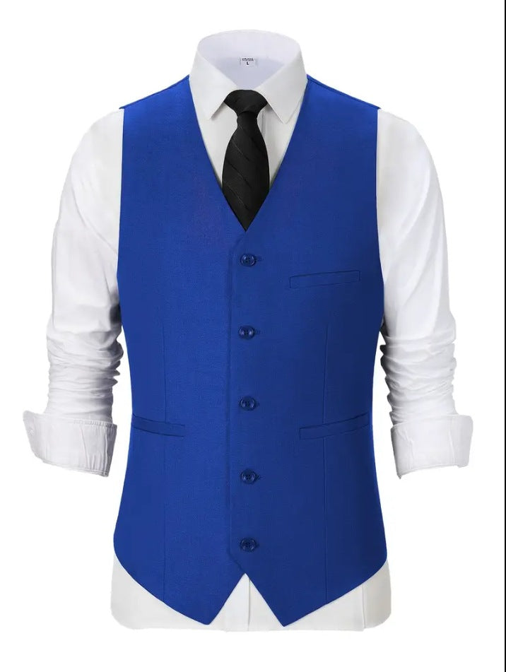 Herren elegante Anzugweste mit feiner Struktur und hochwertigem Material Echoarchiv