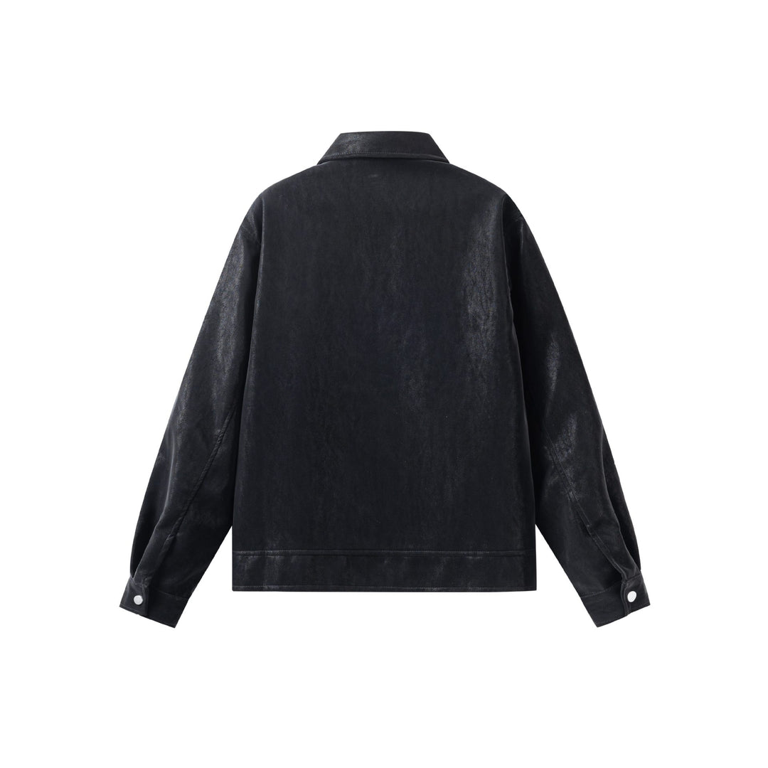 Herren Leichte Bomberjacke im Field‑Style mit durchgehendem Reißverschluss und Zipper‑Brusttaschen Echoarchiv