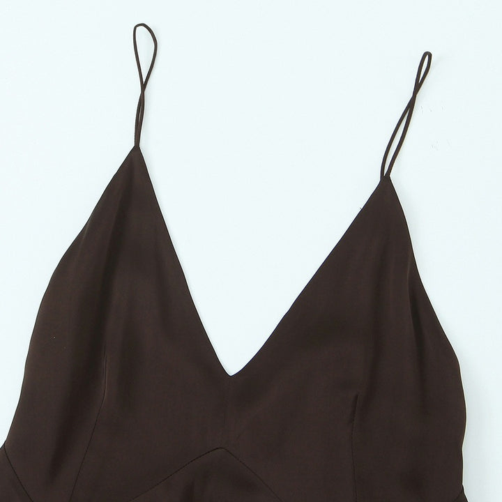 Damen Maxikleid mit asymmetrischem Saum und zartem Drapé Echo Archiv