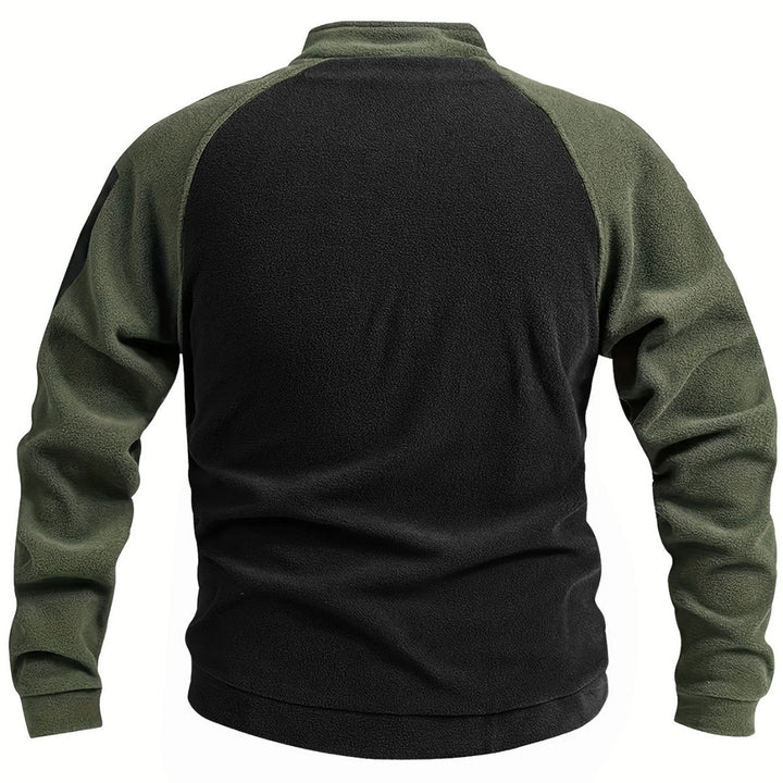 Herren Thermo-Fleecepullover mit Schulter-Reißverschlüssen & Ärmeltasche Echo Archiv