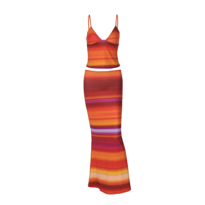 Damen Elegantes und figurbetontes Leopardenset Echo Archiv
