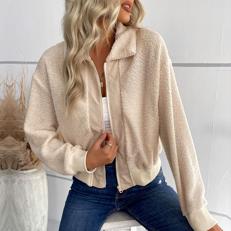 Damen Kuschelige Fleece-Jacke Echo Archiv
