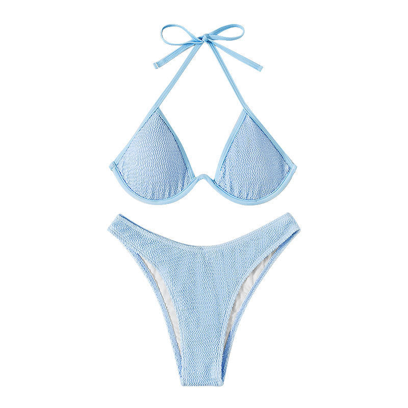 Damen Triangel-Bikini mit strukturierter Oberfläche Echo Archiv 1778572667