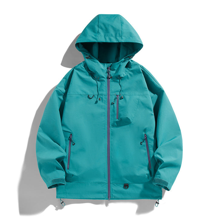 Herren Funktionsjacke mit atmungsaktiven Materialien und praktischem Design Echoarchiv
