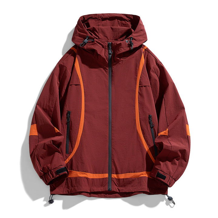 Herren Moderne Outdoor-Jacke Echo Archiv