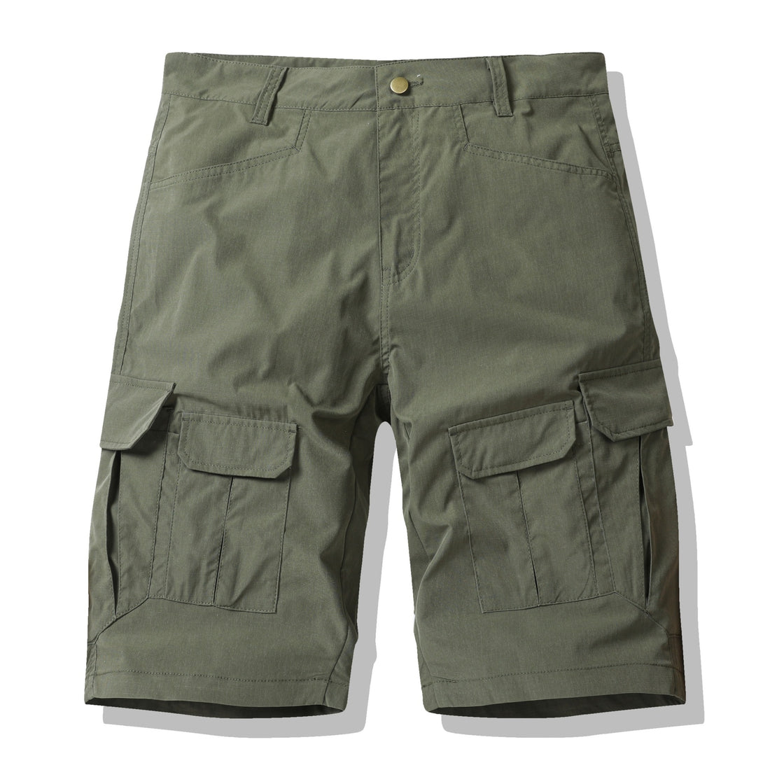 Herren multifunktionale Cargo-Shorts mit praktischen Seitentaschen und elastischem Bund – Bravaro