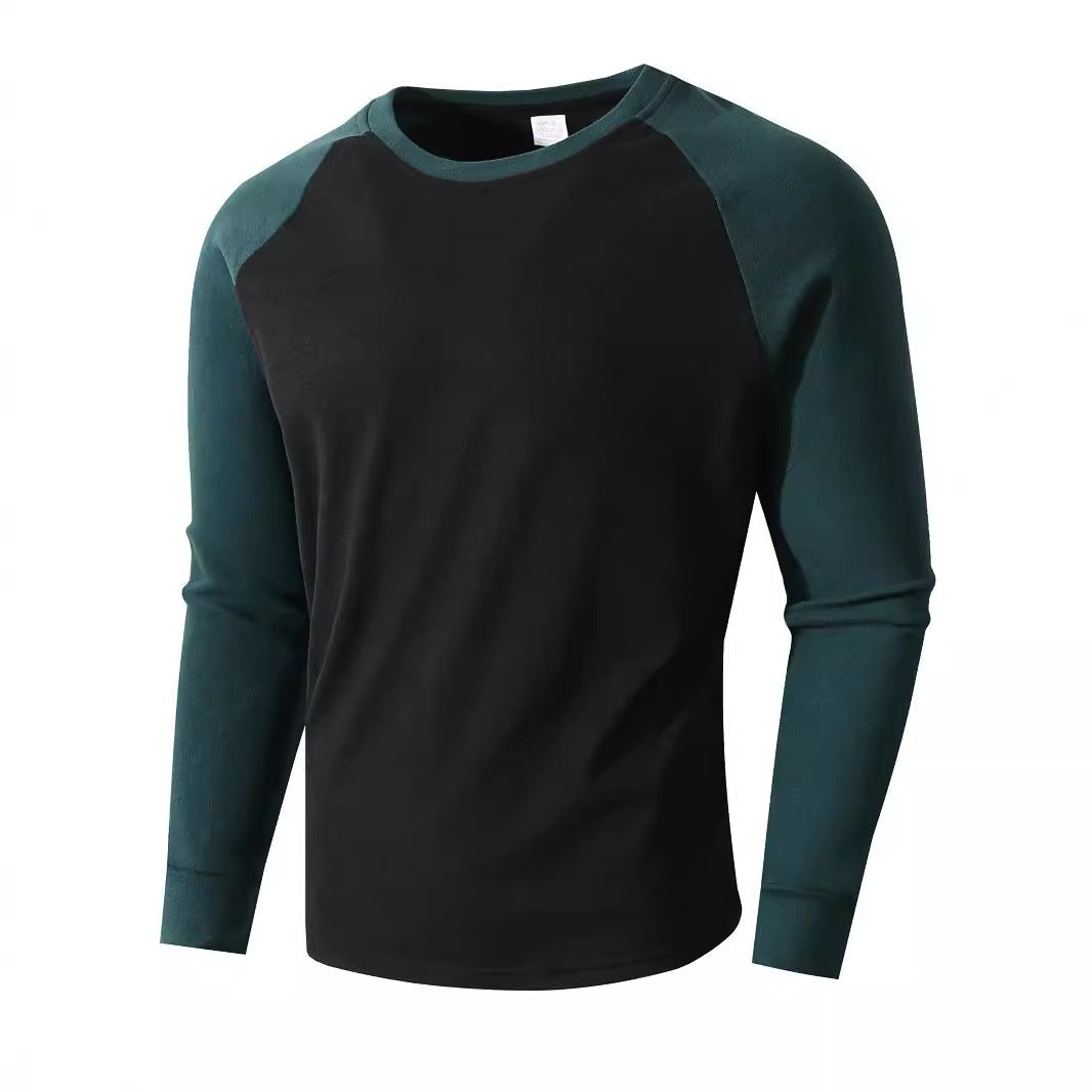 Herren Sportliches Langarmshirt mit Raglanärmeln Echoarchiv