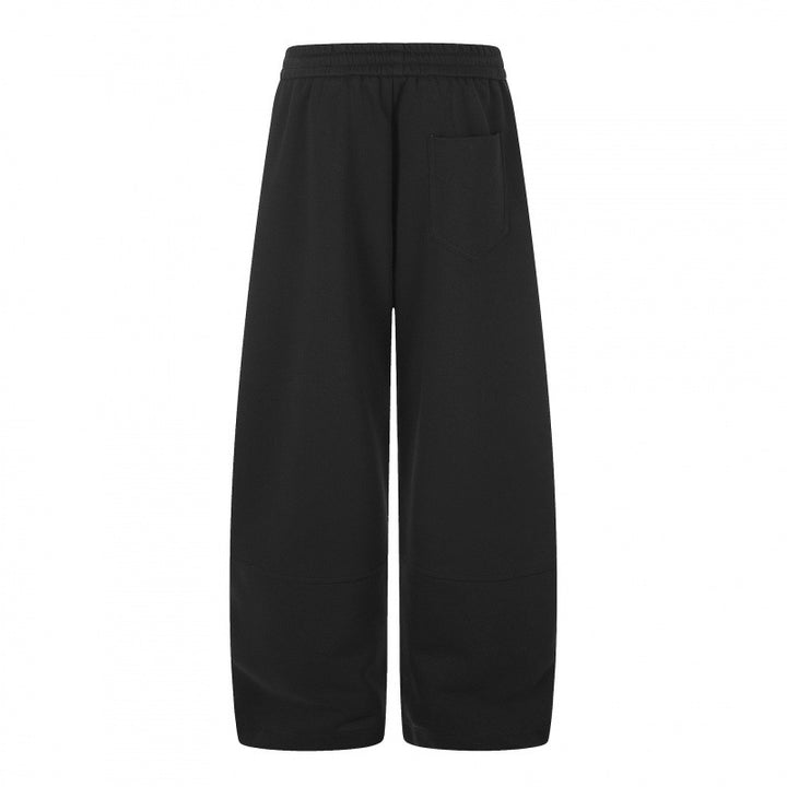 Damen Weite Culotte-Sweathose mit hohem Bund, Tunnelzug und verkürzter Länge Echo Archiv