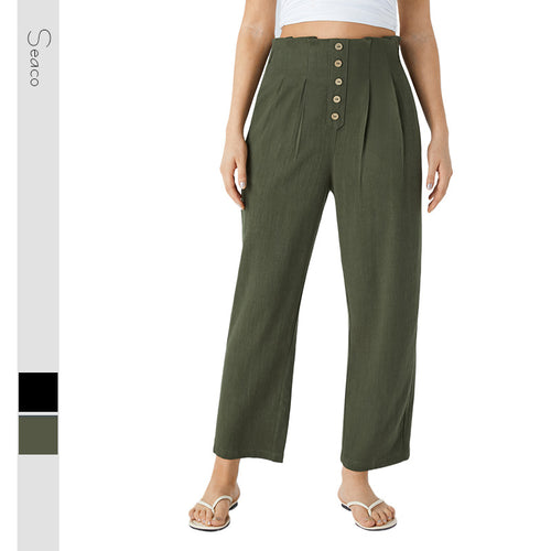 Damen Hochwertige Stoffhose Echo Archiv