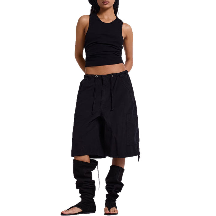Damen lässige kurze Cargo-Shorts mit verstellbarem Bund und praktischen Taschen Echo Archiv