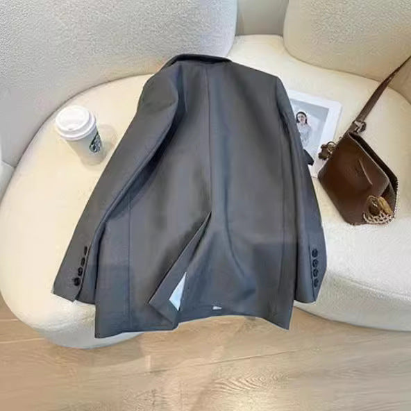 Damen Eleganter und stylischer Oversized-Blazer Echoarchiv