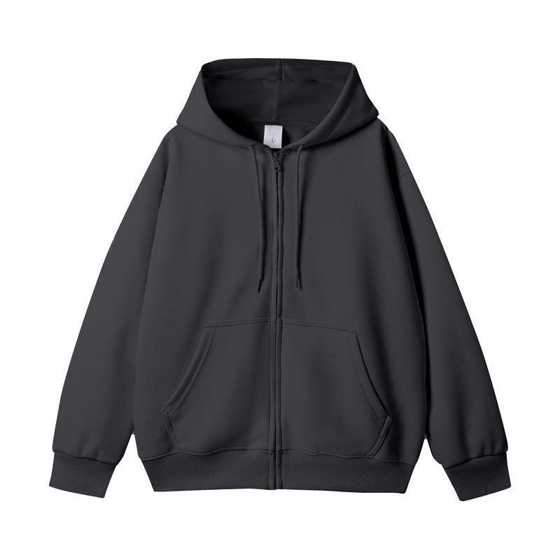 Unisex Oversize-Kapuzenjacke mit durchgehendem Reißverschluss und Kängurutasche Echo Archiv
