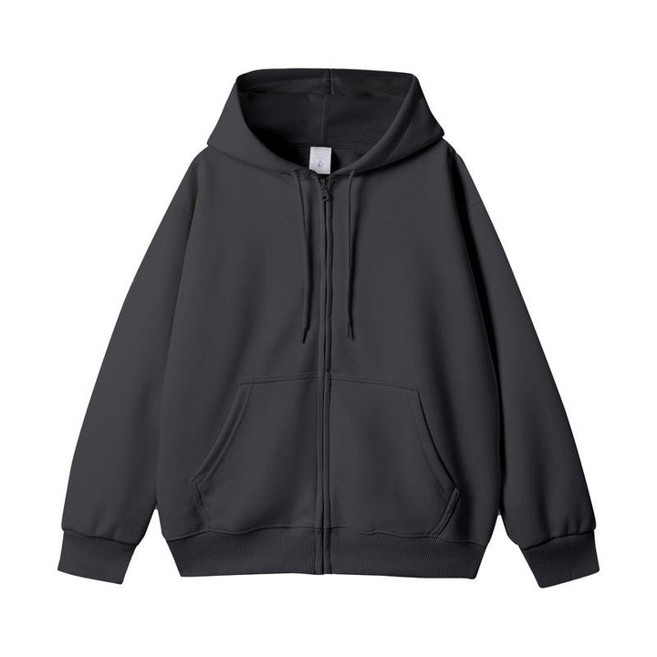 Unisex Oversize-Kapuzenjacke mit durchgehendem Reißverschluss und Kängurutasche Echo Archiv