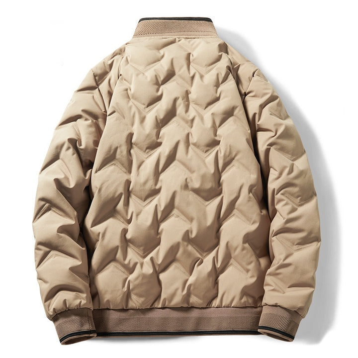 Herren gesteppte Winterjacke mit isolierendem Innenfutter Echoarchiv