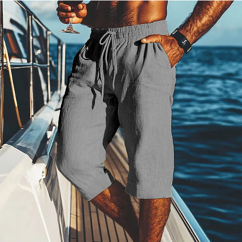 Herren lässige Sommer-Caprihosen Echoarchiv