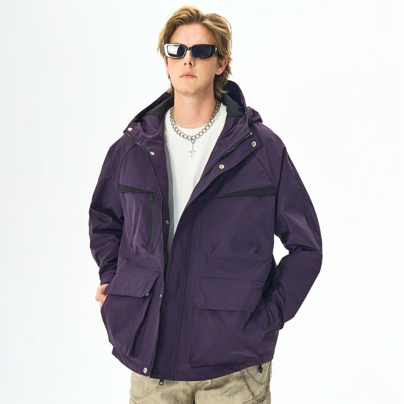 Herren Funktionsjacke mit vielseitigen Taschen Echo Archiv