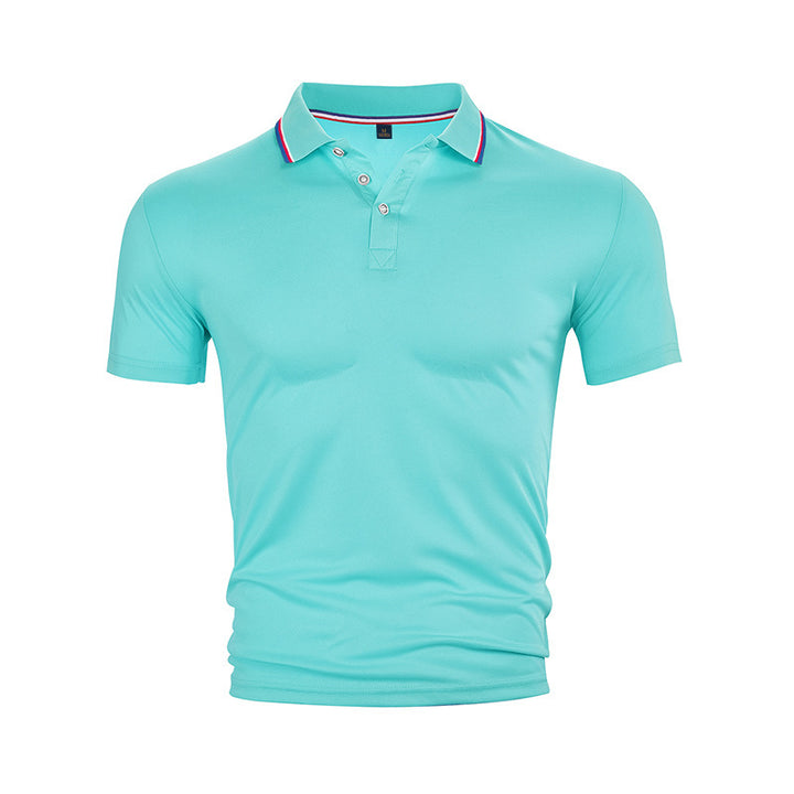 Herren Poloshirt mit farblich abgesetztem Kragen Echoarchiv