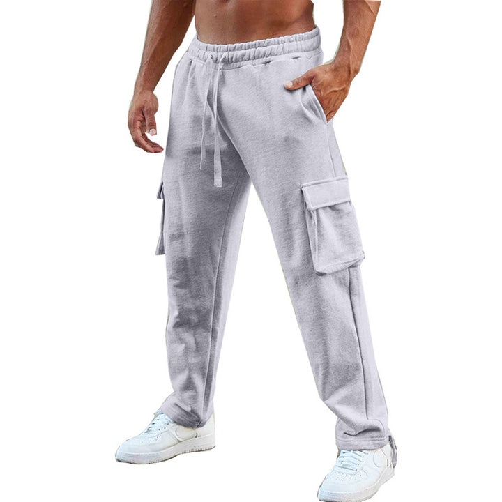 Herren lässige Cargo-Jogginghose mit elastischem Bund und praktischen Seitentaschen Echoarchiv