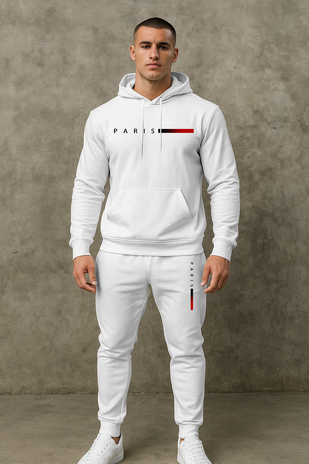 Herren sportlicher Hoodie und Jogginghose Set Echoarchiv