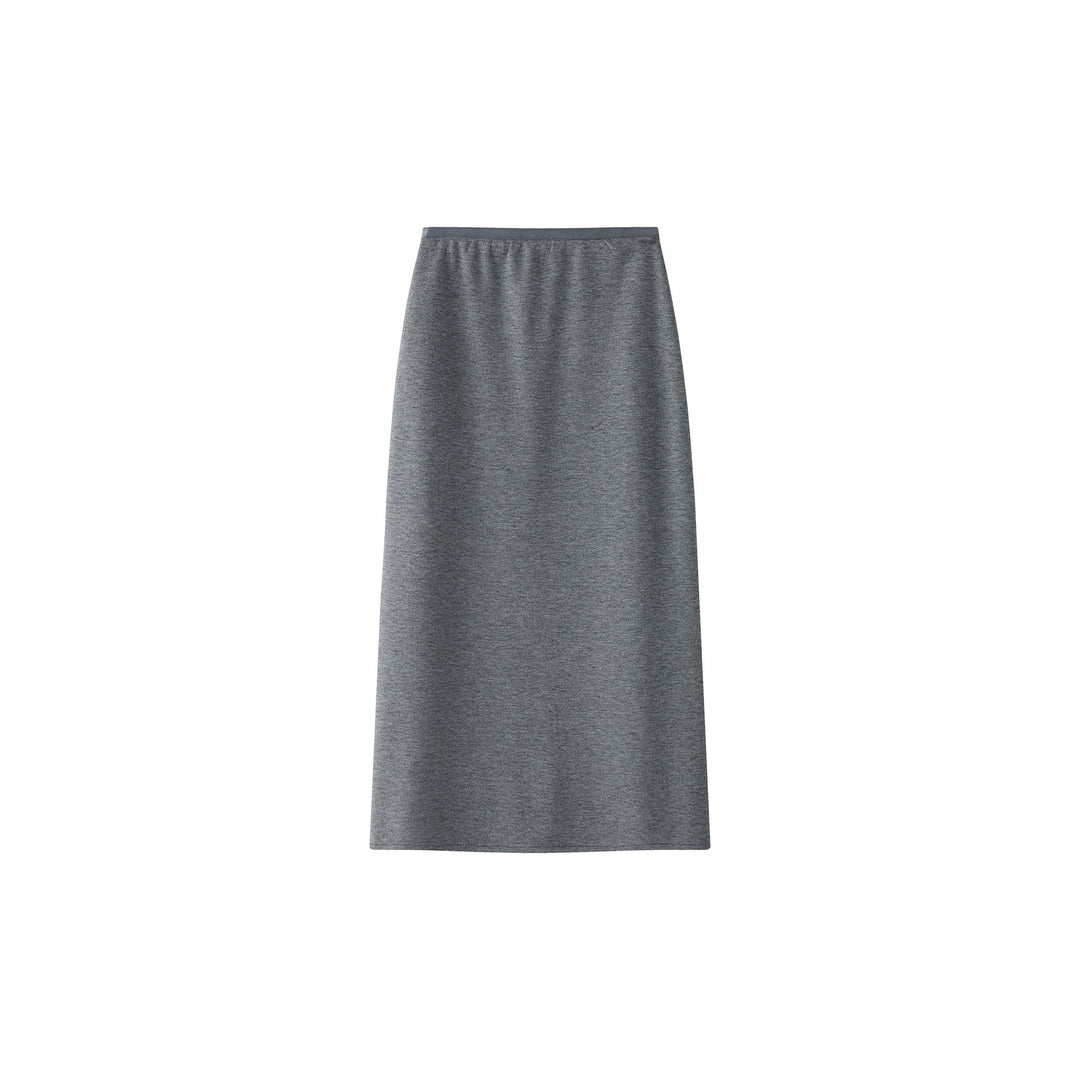 Damen Midirock in geradem Fall aus elastischem Jersey Echoarchiv