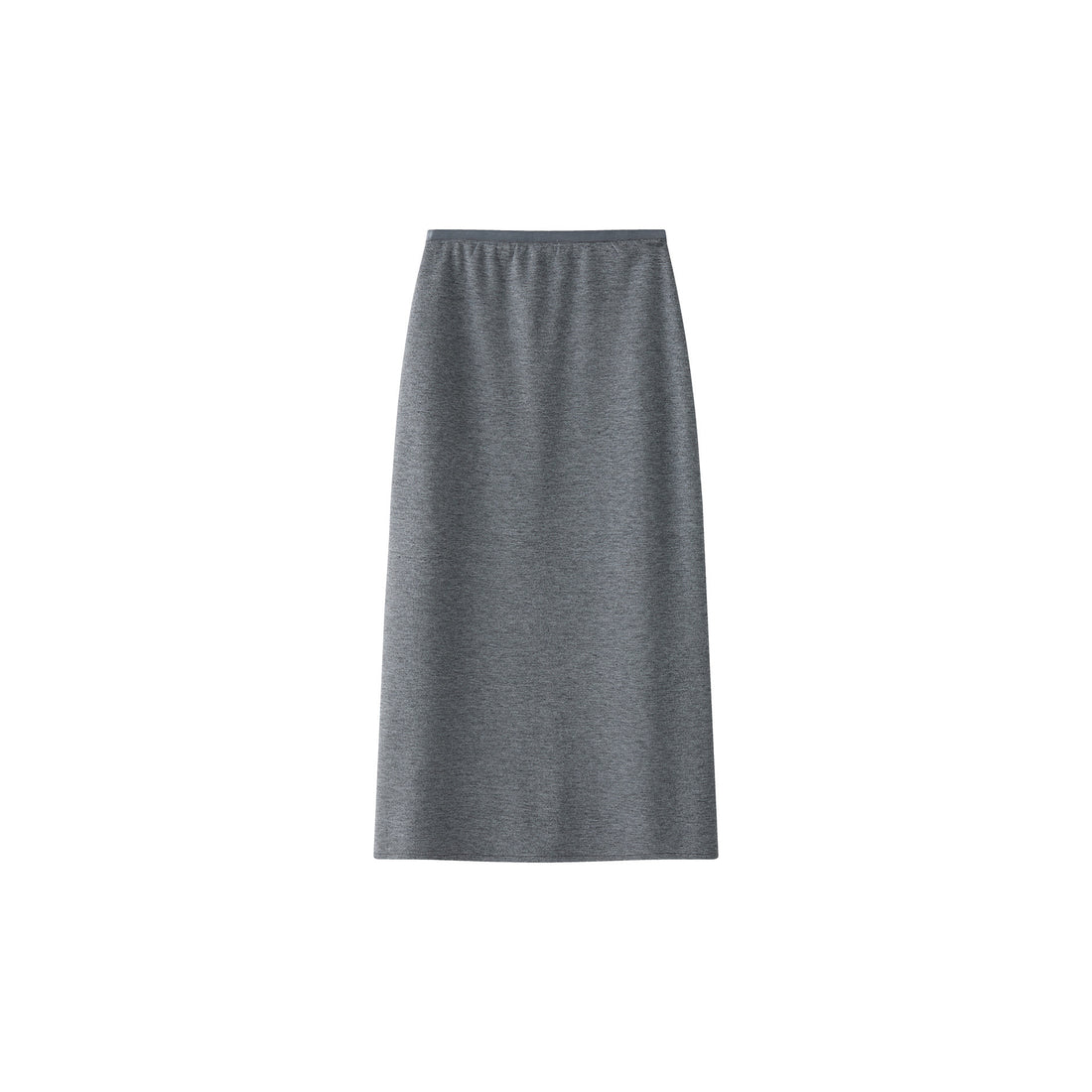 Damen Midirock in geradem Fall aus elastischem Jersey Echoarchiv