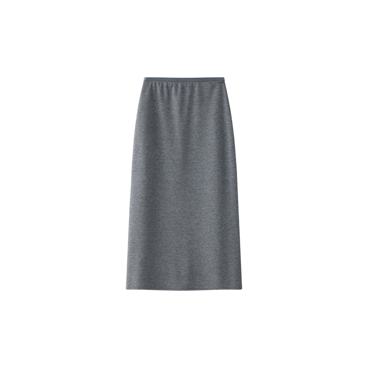 Damen Midirock in geradem Fall aus elastischem Jersey Echoarchiv